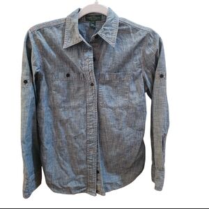 Ralph Lauren Jeans Denim Button Down Size P/p